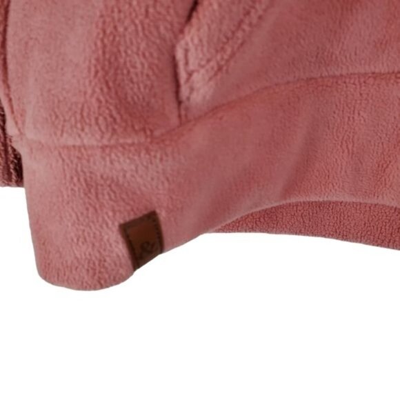 Ampersand half zip Cozy cutie raspberry pink girls size XL  new! - Picture 4 of 9